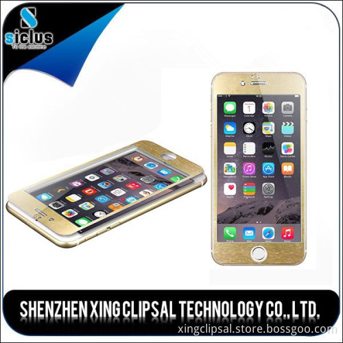 Made in China, Hot sale explosion proof colorful tempered glass screen protector for iphone 6 6s